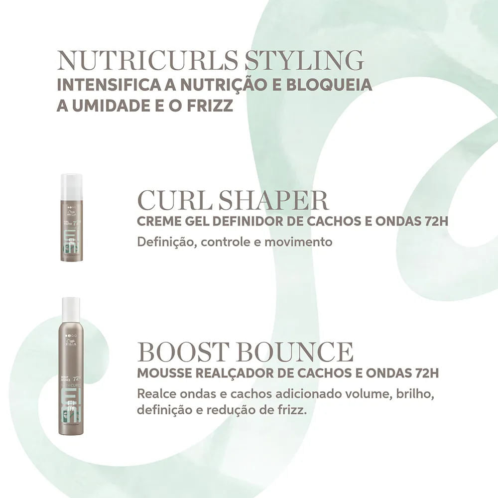Wella Professionals EIMI Nutri Boost Bounce Mousse Volumadora 300ml