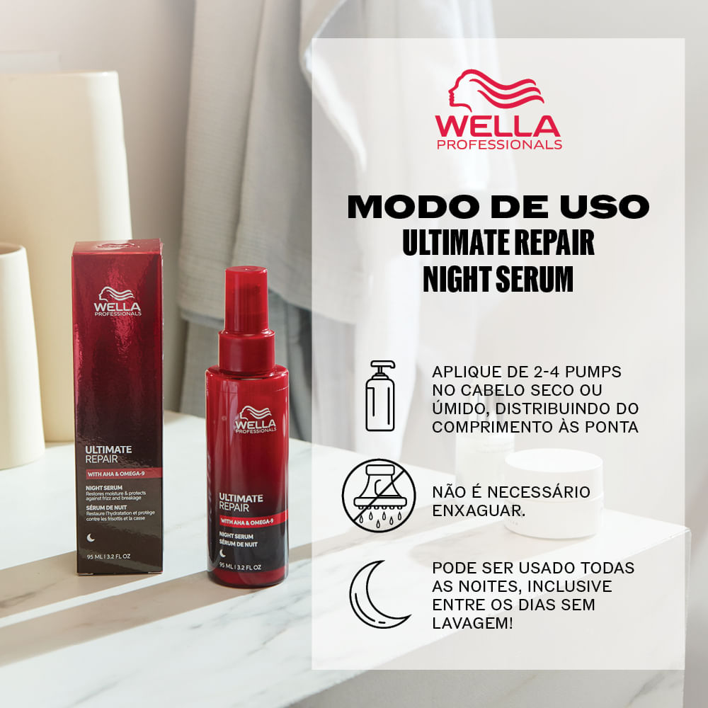 Wella Professionals Ultimate Repair Sérum Noturno