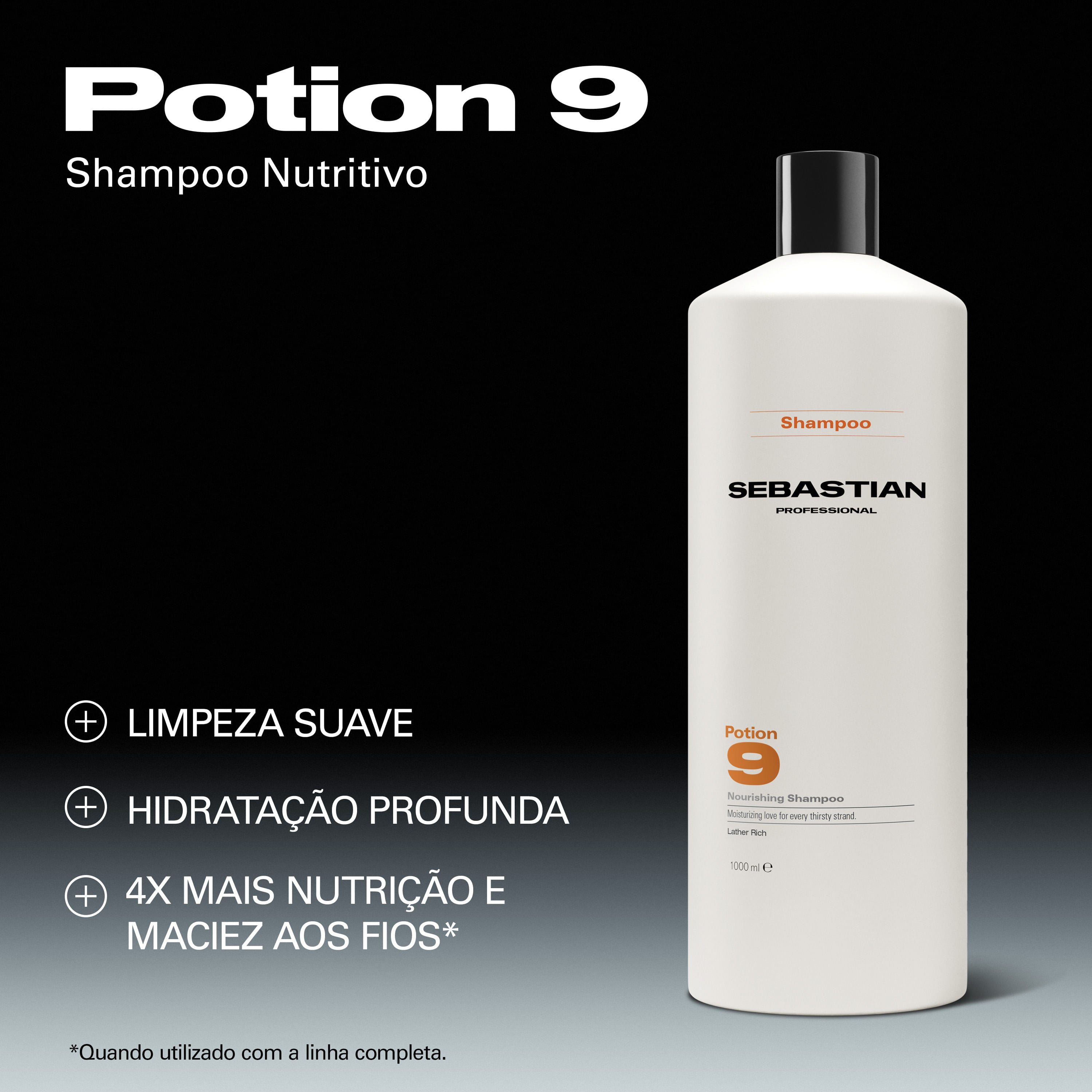 Sebastian Professional Potion 9 Shampoo 1L